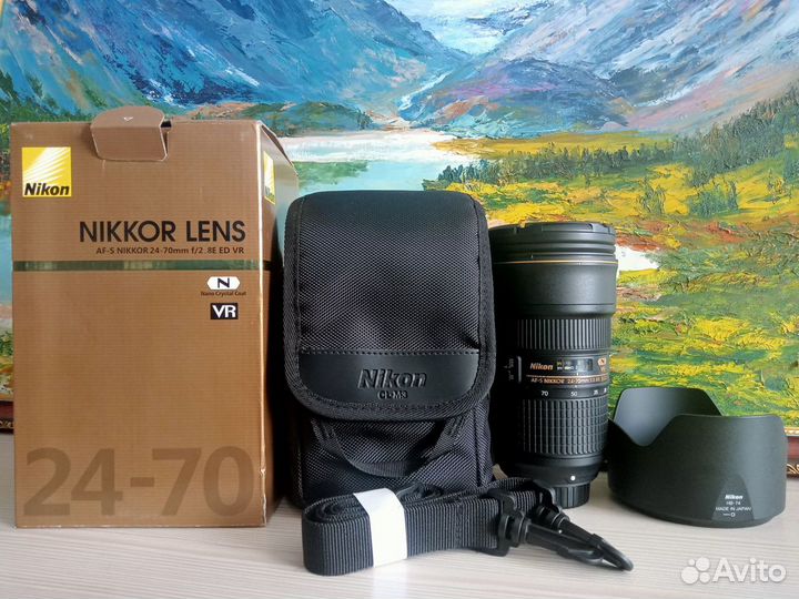 Объектив Nikon 24 70mm f2.8 VR