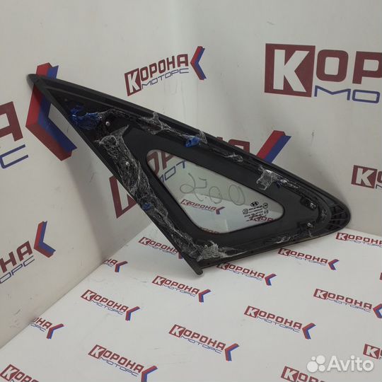 Стекло кузова глухое заднее правое форточка hyund