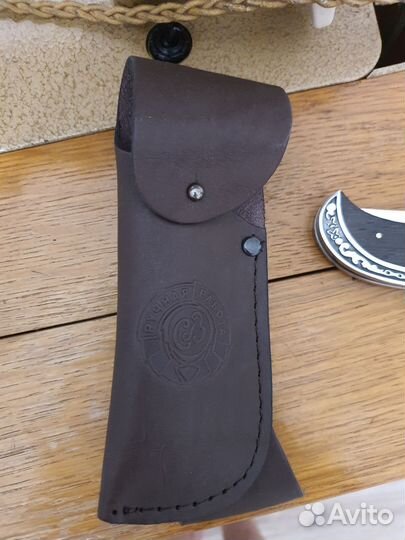 Нож складной ручной работы