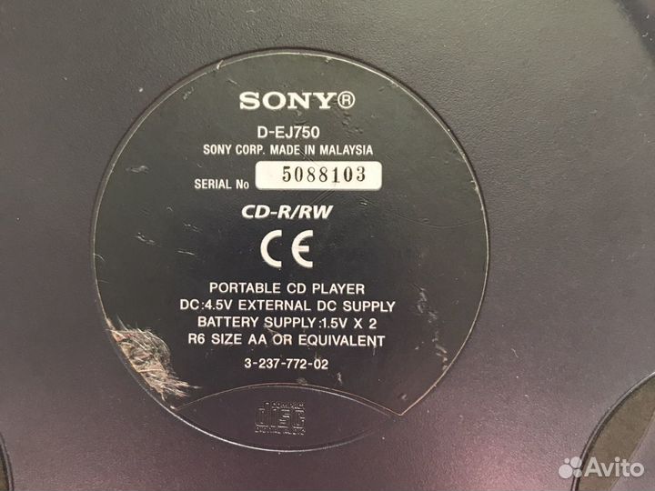 Cd плеер Sony Walkman