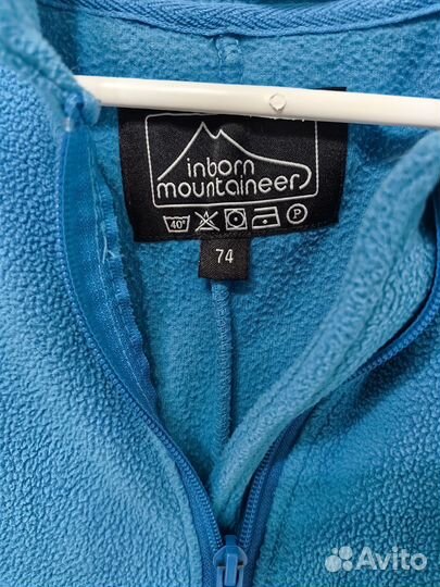 Комбинезон флисовый 74 inborn mountaineer