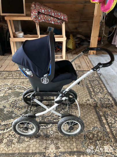 Коляска автолюлька