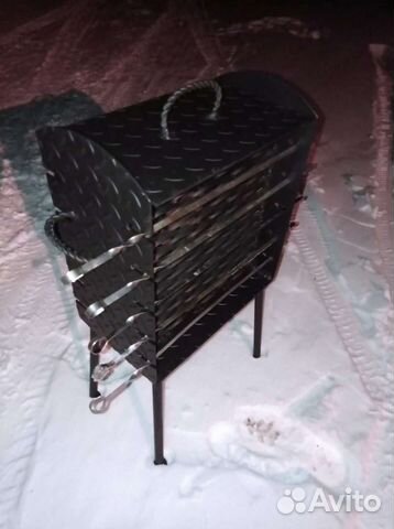 Вертикальный мангал