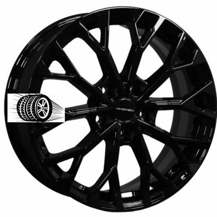Литые диски Khomen Wheels 7×R17 5×112