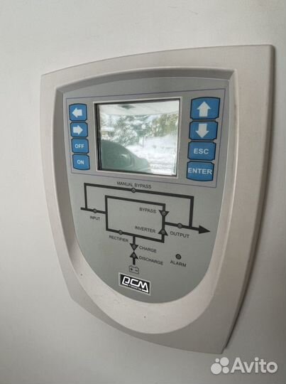 Ибп,бесперебойник Powercom ONL 45K-33-LCD