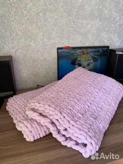 Плед детский конверт на выписку новорожденным