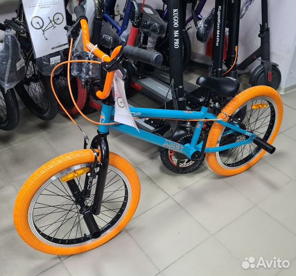 BMX Tech Team Goof 20 (Бирюзово-оранжевый)