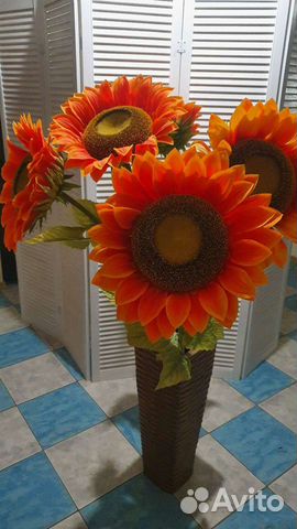 Искусственные цветы для декора