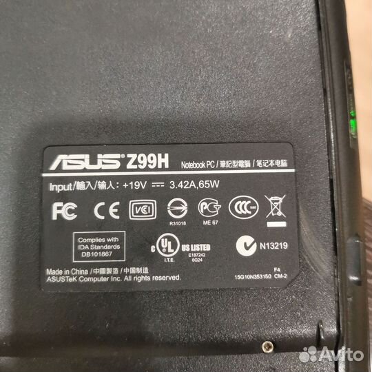 Asus Z99H на запчасти