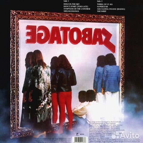 Black Sabbath / Sabotage (LP)