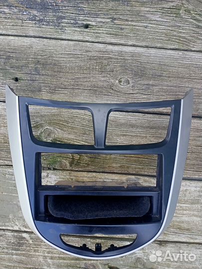 Рамка для магнитолы Солярис 1