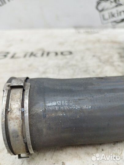 Патрубок интеркулера левый Mercedes Ml W164