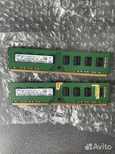 Оперативная память ddr3 2х4 gb samsung