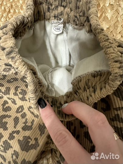 Штаны-брюки детские утепленные 98