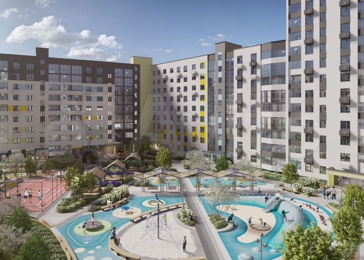 1-к. квартира, 33 м², 1/9 эт.