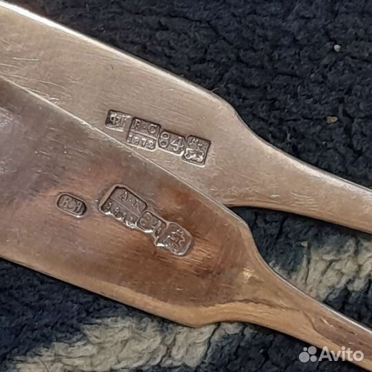 Серебро столовое.84-875пробы.Фаберже.Сазиков