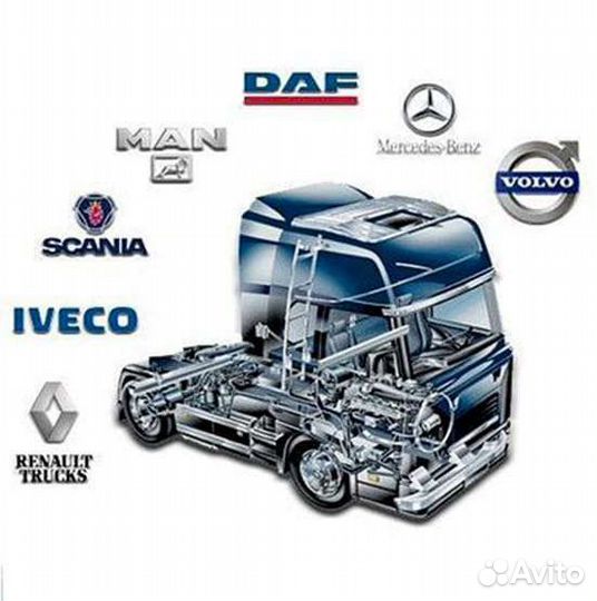 Каталог по ремонту грузовых автомобилей 750GB+SSD