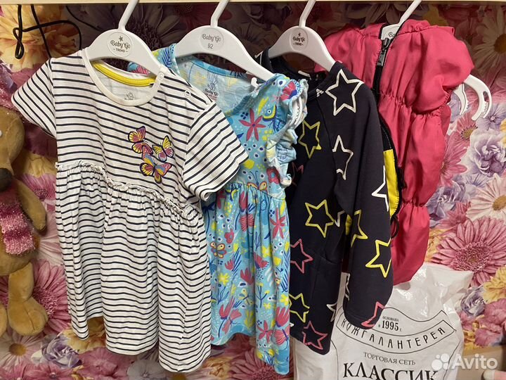 Вещи для девочки 86-92