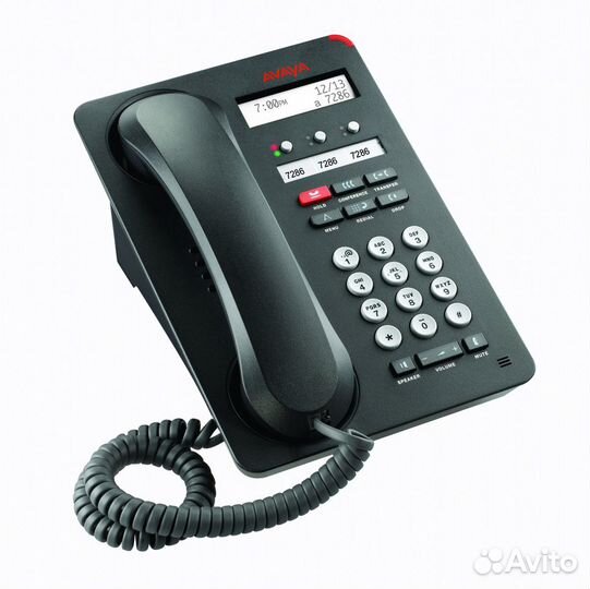 Avaya 1603SW-I BLK-Цифровой телефон с коммутатором