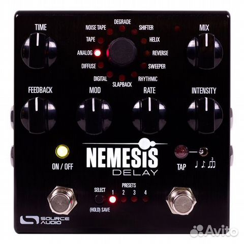 Source Audio Nemesis Delay гитарная педаль дилей