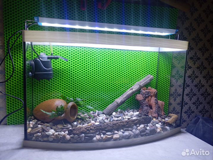 Аквариум с полным комплектом на 35л