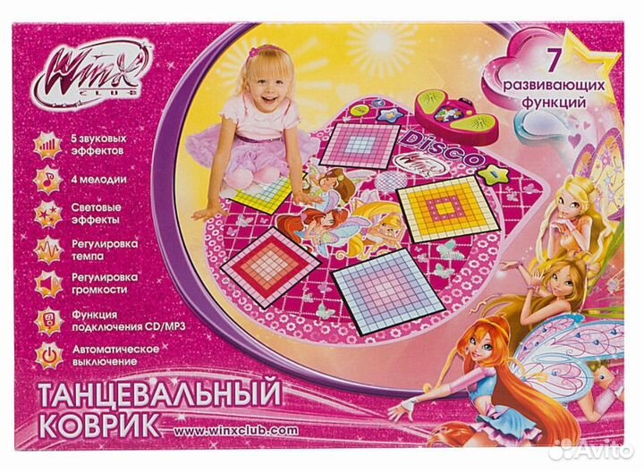 Танцевальный коврик Winx