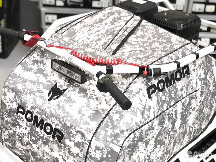 Мотобуксировщик Pomor M-500 K-20 PRO реверс