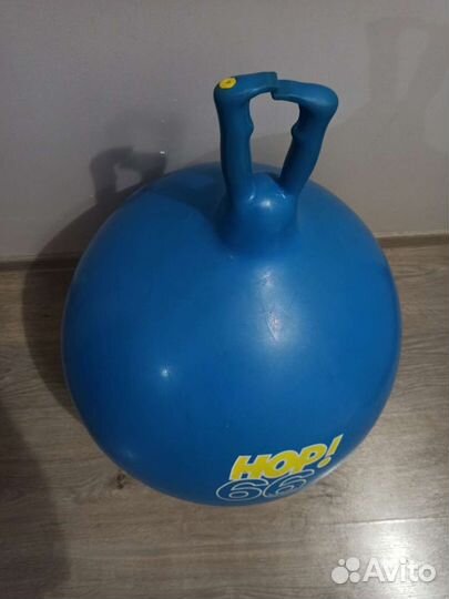 Гимнастический мяч фитбол синий Gumnic Hop 66 см