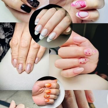 Модель на наращивание ногтей