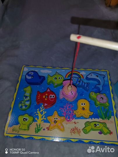 Развивающие деревянные игрушки