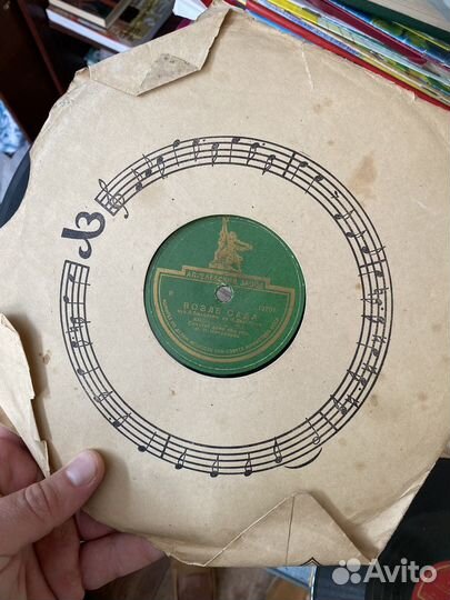 Граммофонные пластинки шелак