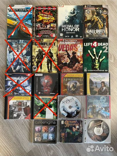 Диски с играми для пк pc