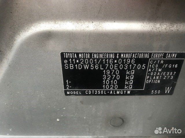 Разбор на запчасти Toyota Avensis 2 2003-2008