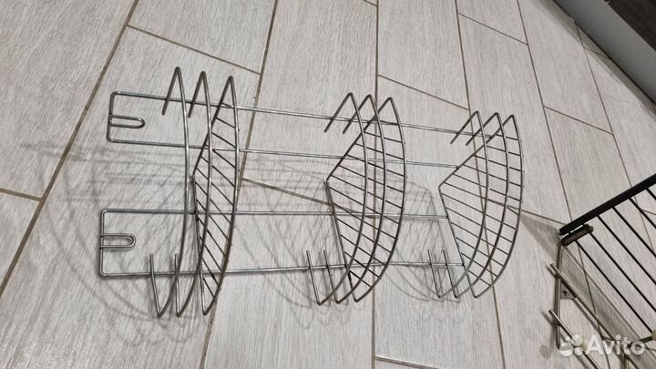 Угловая полка для ванной бу