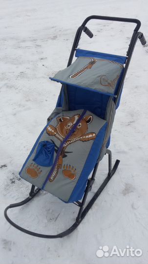 Санки-коляска