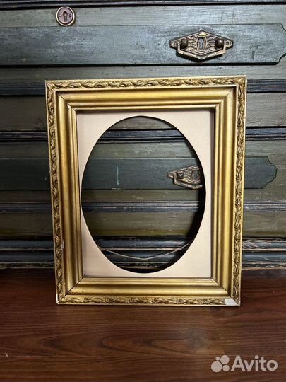 Рама/багет с лепниной для картины. Винтаж