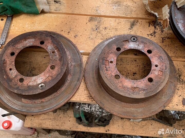 Тормозные диски задние lancer 9