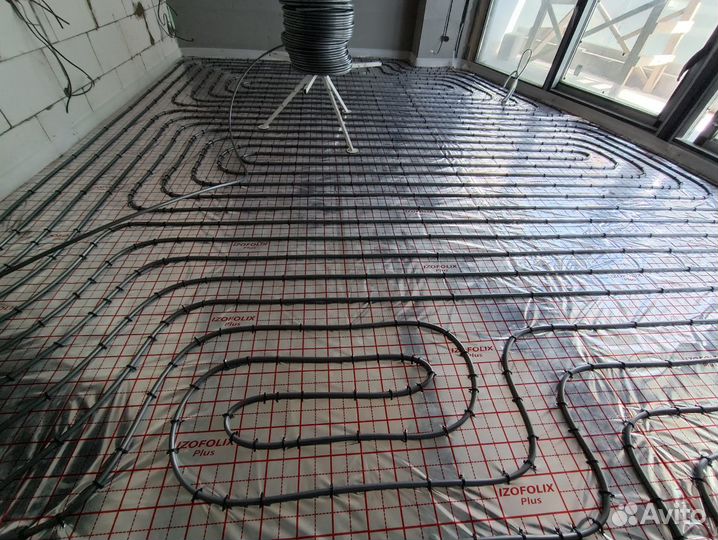 Водяной теплый пол Отопление под ключ