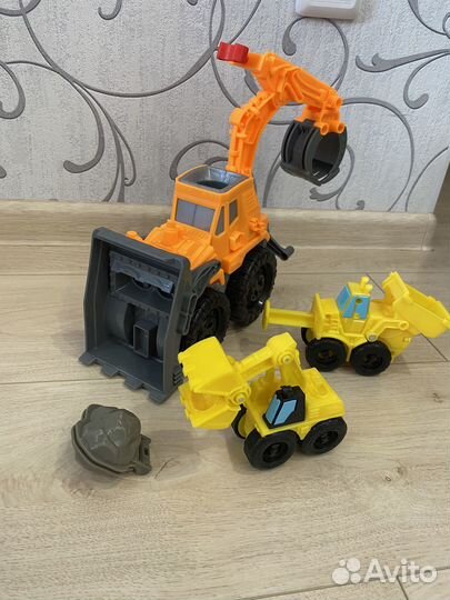 Набор play doh экскаватор и строительная техника