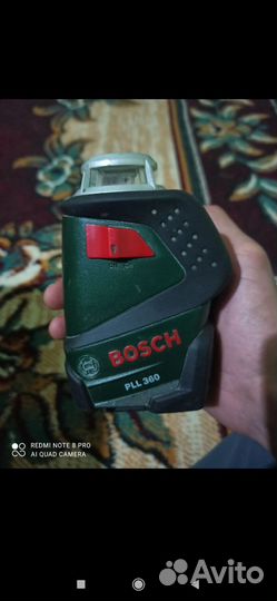 Лазерный нивелир Bosch PLL 360