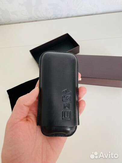 Dunhill кожаный футляр для сигар оригинал