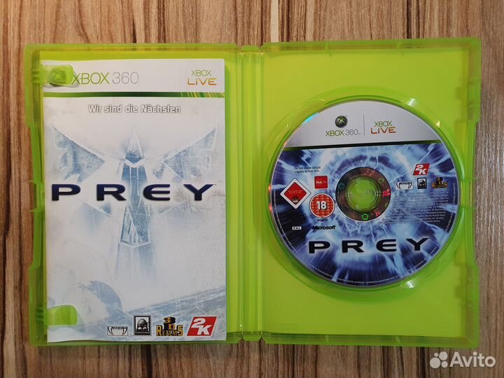 Xbox 360 / Xbox one Prey. Лицензия