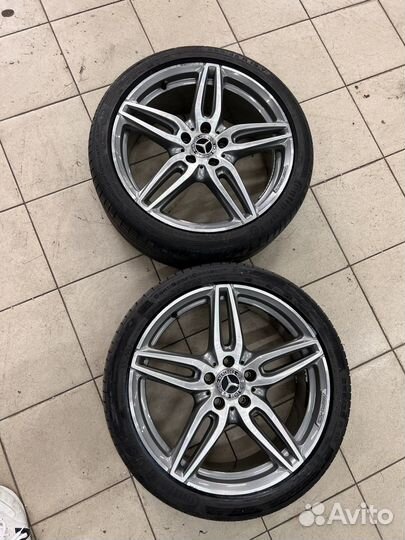 Колеса на Mercedes e213 r19 amg разноширокие