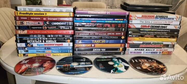 Диски DVD фильмы, Mp3 музыка, PC игры