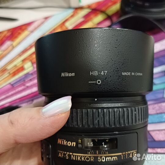 Портретный объектив Nikon AF Nikkor 50mm 1:1.4 D