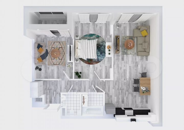 3-к. квартира, 66,8 м², 11/15 эт.