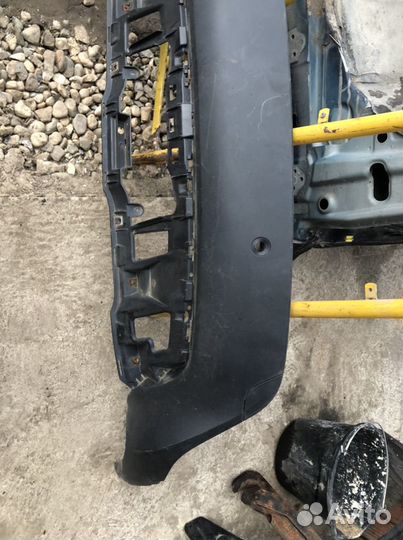 Губа нижняя заднего бампера BMW X6