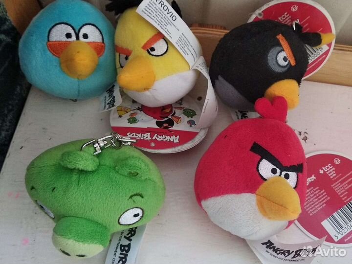 Angry Birds брелок