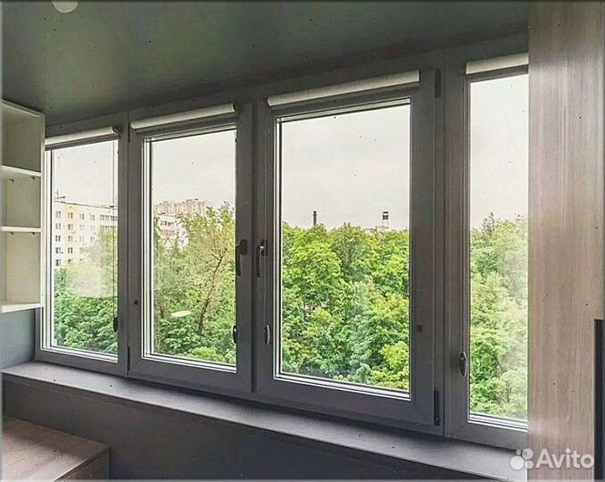 Окна алюминиевые от производителя