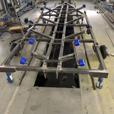 Телега для катера